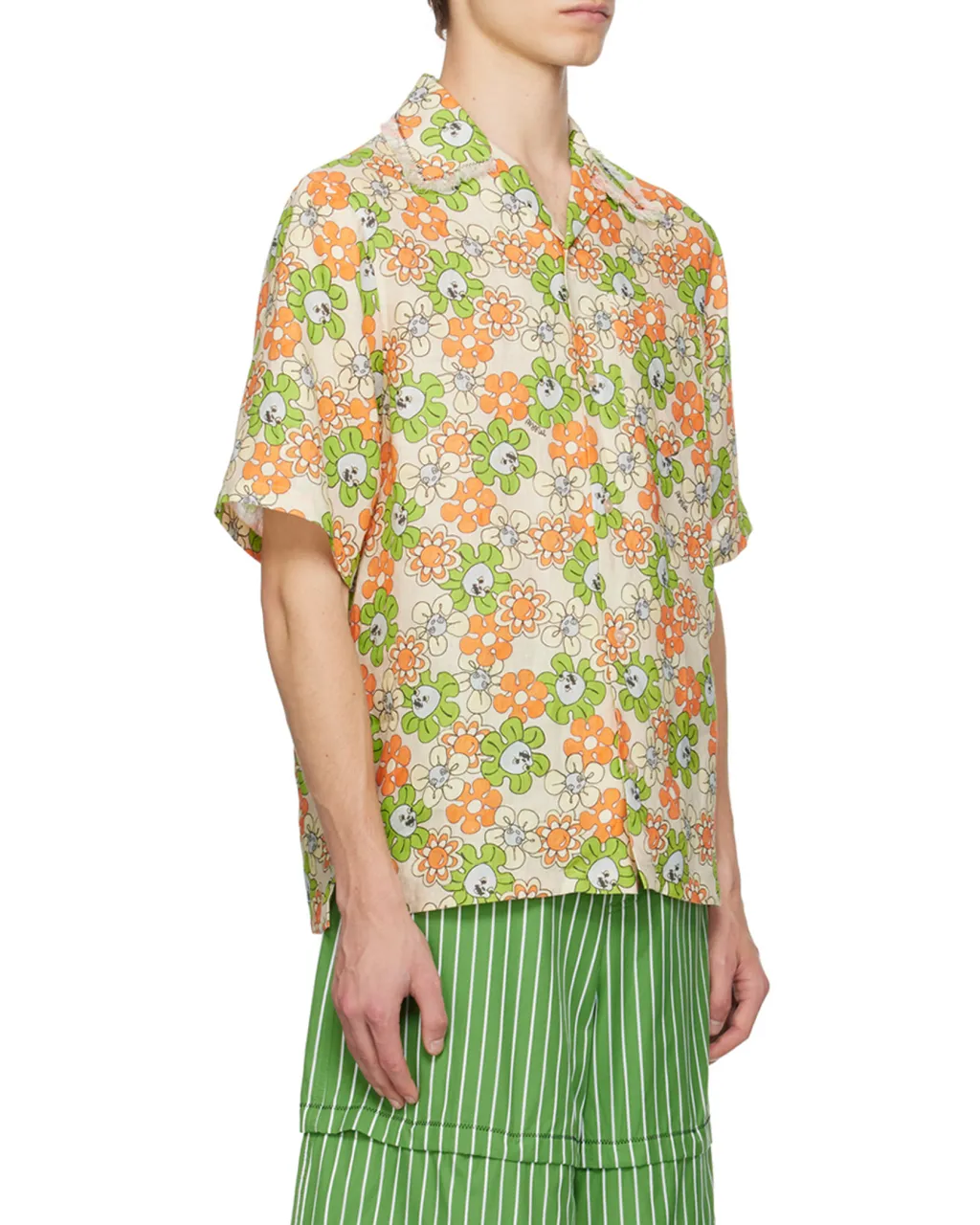 Floral-Print Shirt