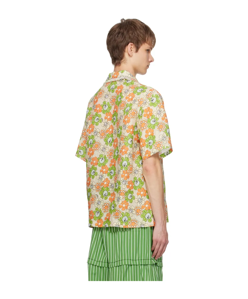 Floral-Print Shirt