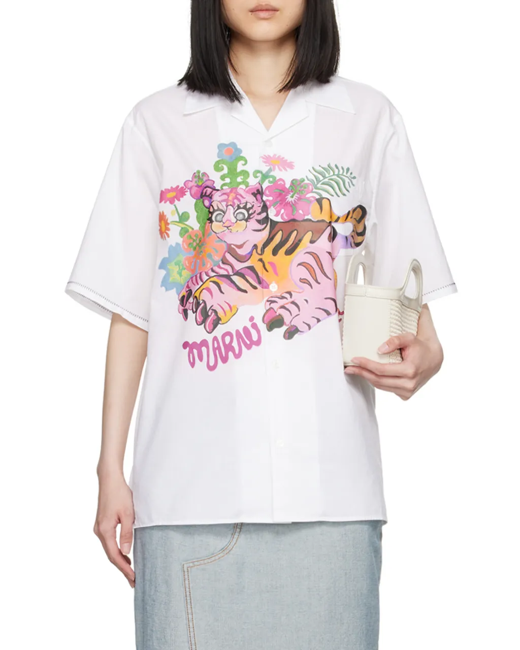 Funky Flowers Short-Sleeved Shirt