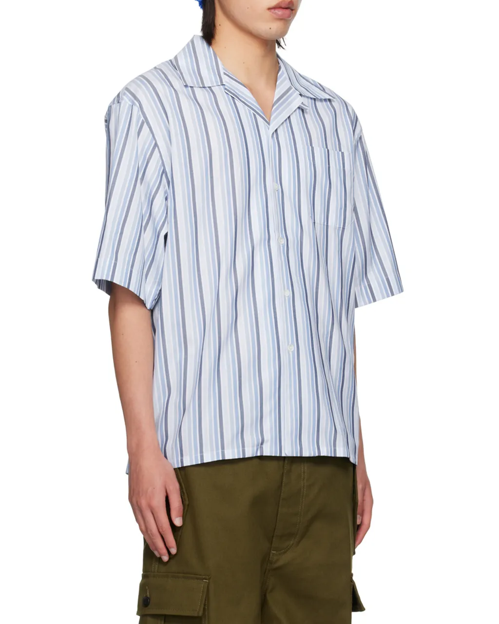 Striped Short-Sleeved Shirt