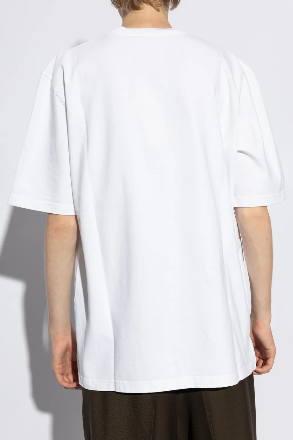 Logo Patch Crewneck T-Shirt
