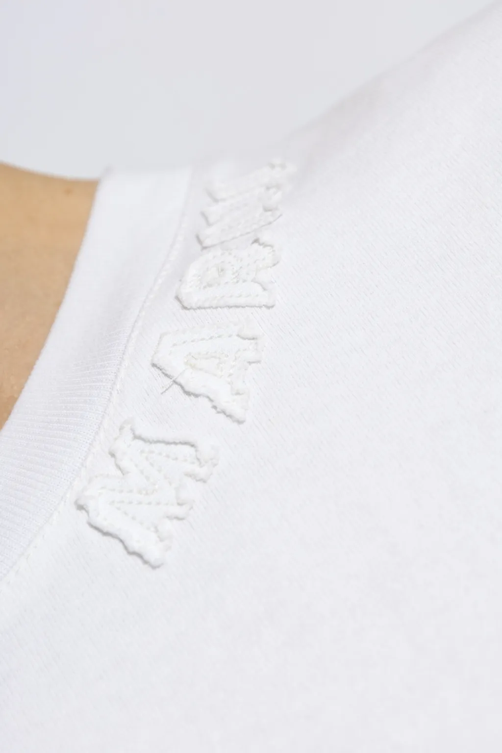 Logo Patch Crewneck T-Shirt