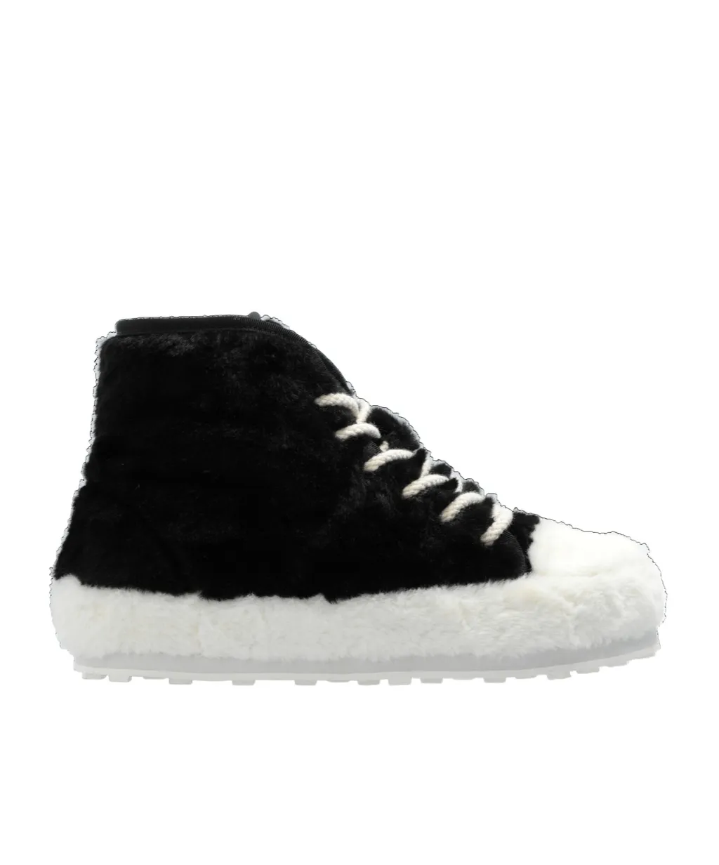 Furry Ankle Boots