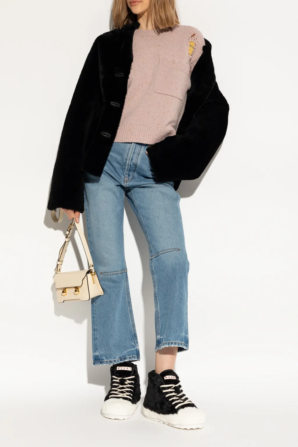 Furry Ankle Boots