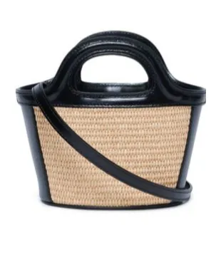Tropicallia Logo-Embroidered Open-Top Bucket Bag