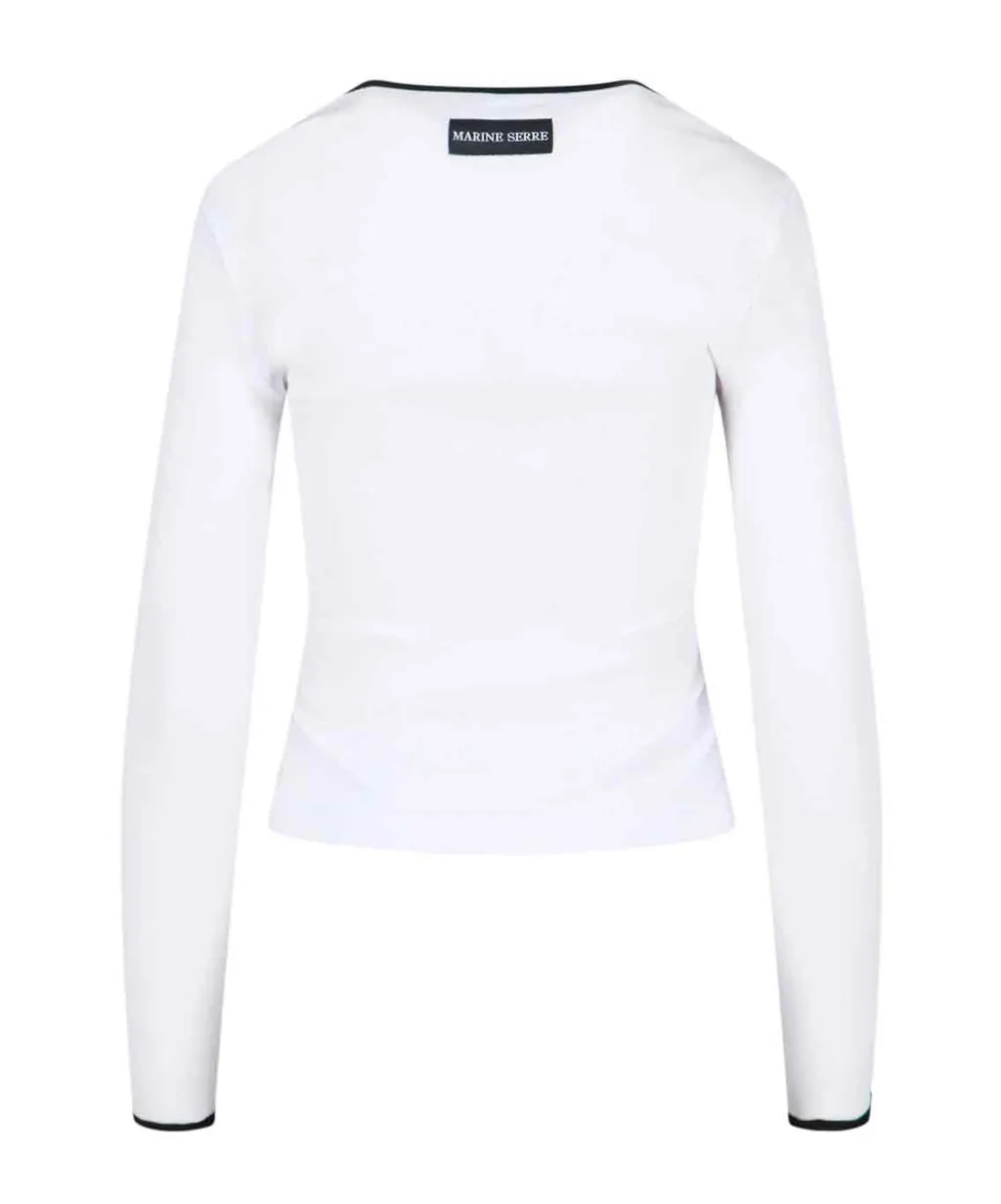 Round-Neck Long-Sleeve T-Shirt