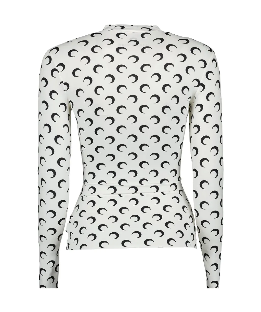 Second Skin Moon-Print Top