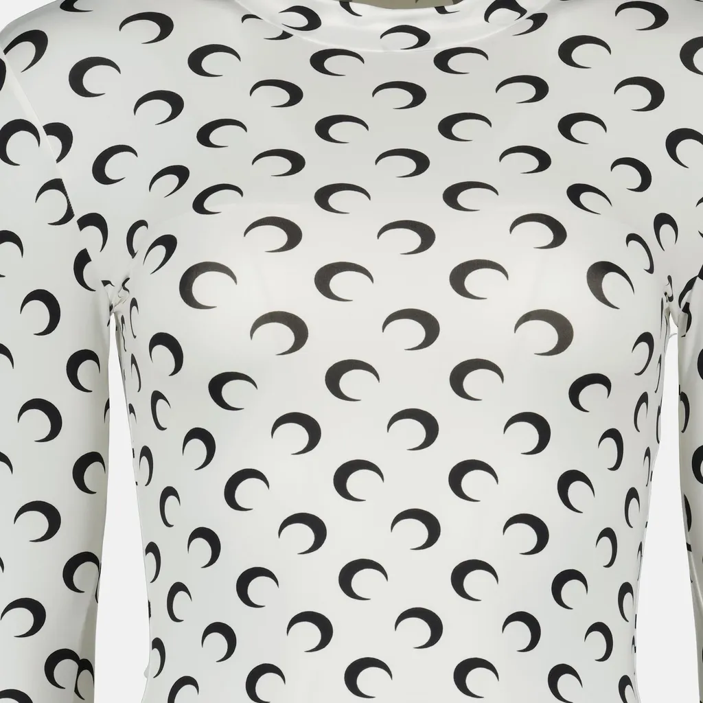 Second Skin Moon-Print Top