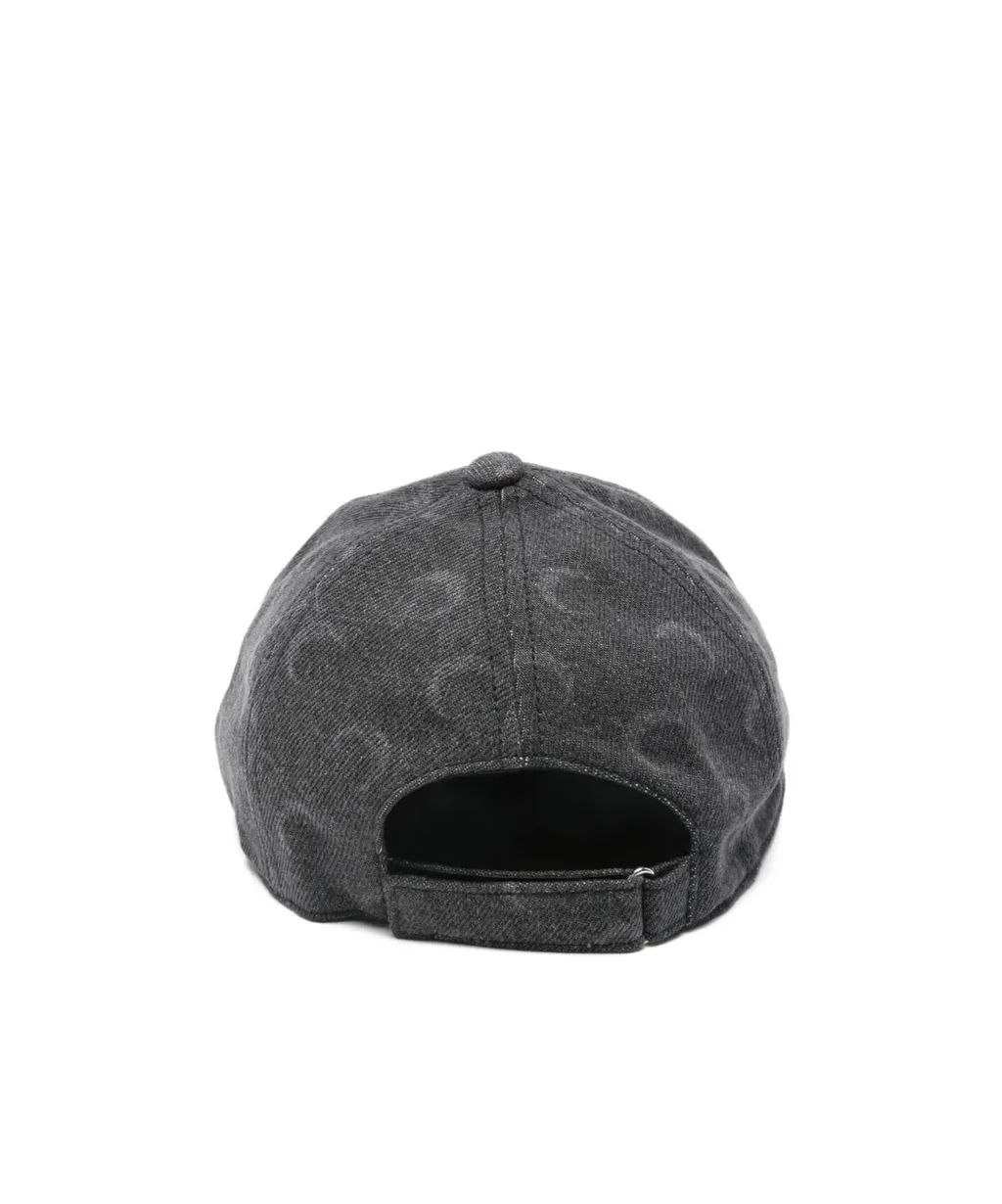 Moon Laser Denim Baseball Cap