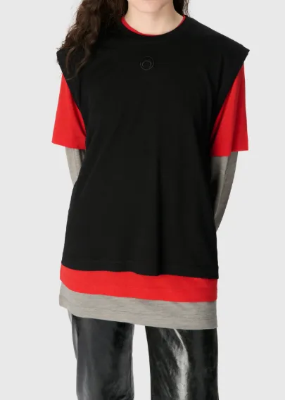 Classic Long-Sleeved Round-Neck T-Shirt