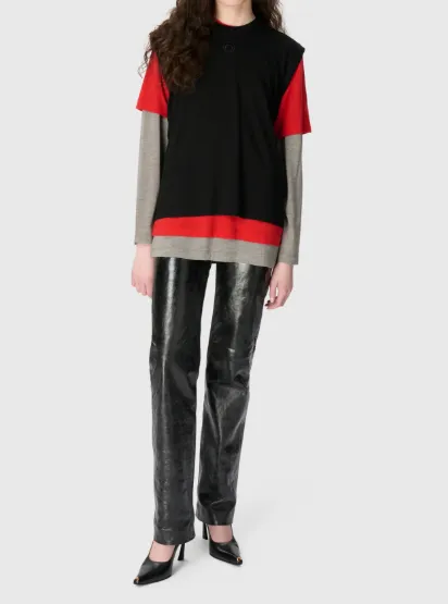 Classic Long-Sleeved Round-Neck T-Shirt