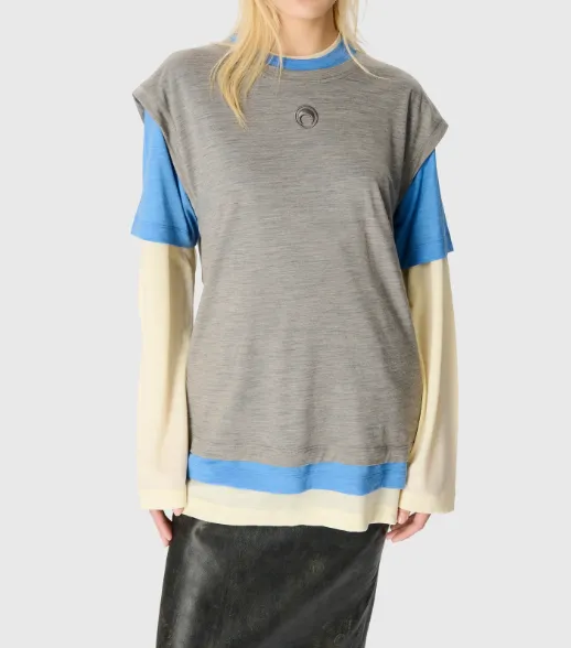 Classic Long-Sleeved Round-Neck T-Shirt
