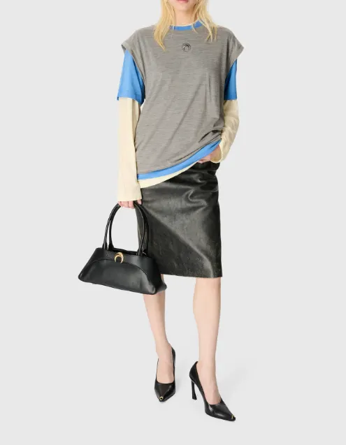 Classic Long-Sleeved Round-Neck T-Shirt