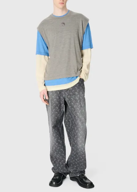Classic Long-Sleeved Round-Neck T-Shirt