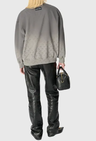 Faded Moon Relaxed Sweatshirt