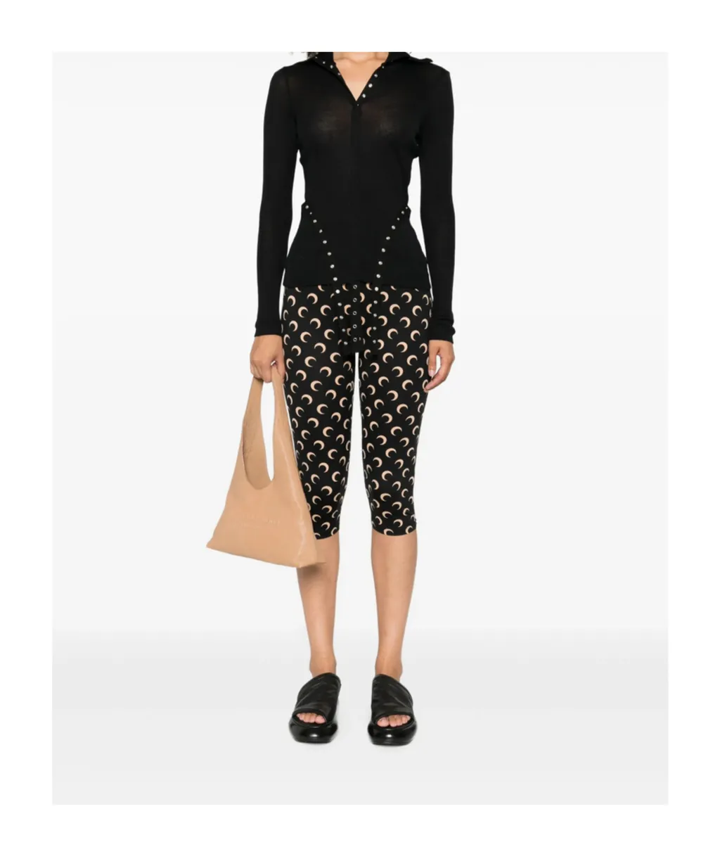 Moon Jersey Capri Pants