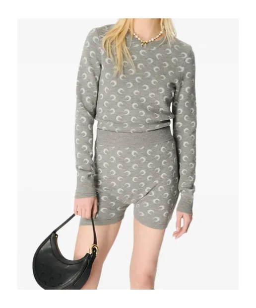 Long-Sleeved Wool Sweater