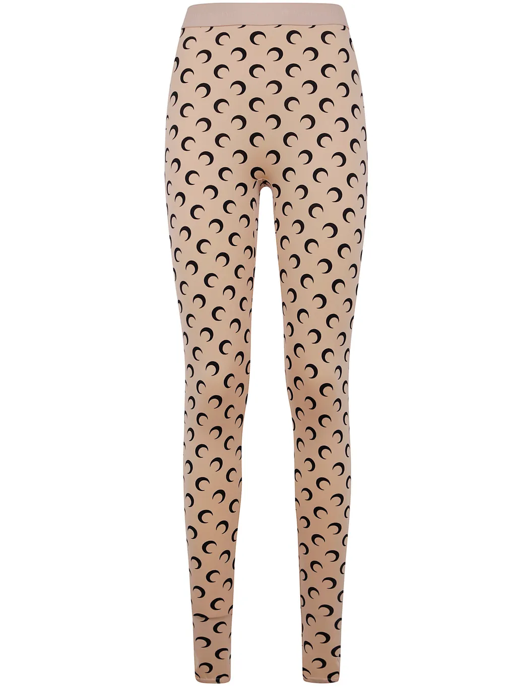 Moon Printed Skinny-Cut Leggings