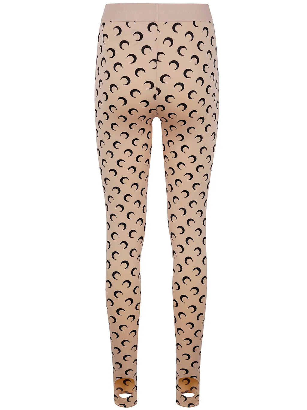 Moon Printed Skinny-Cut Leggings