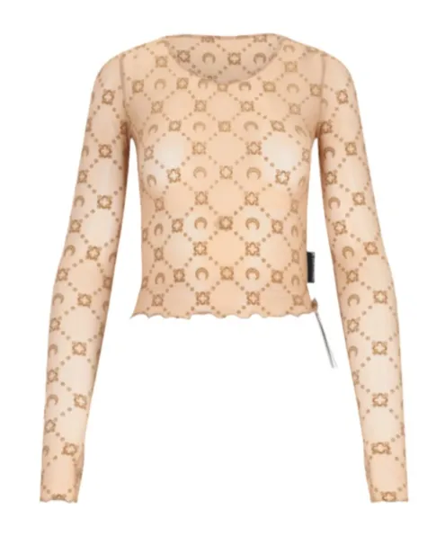 Monogram Crewneck Top