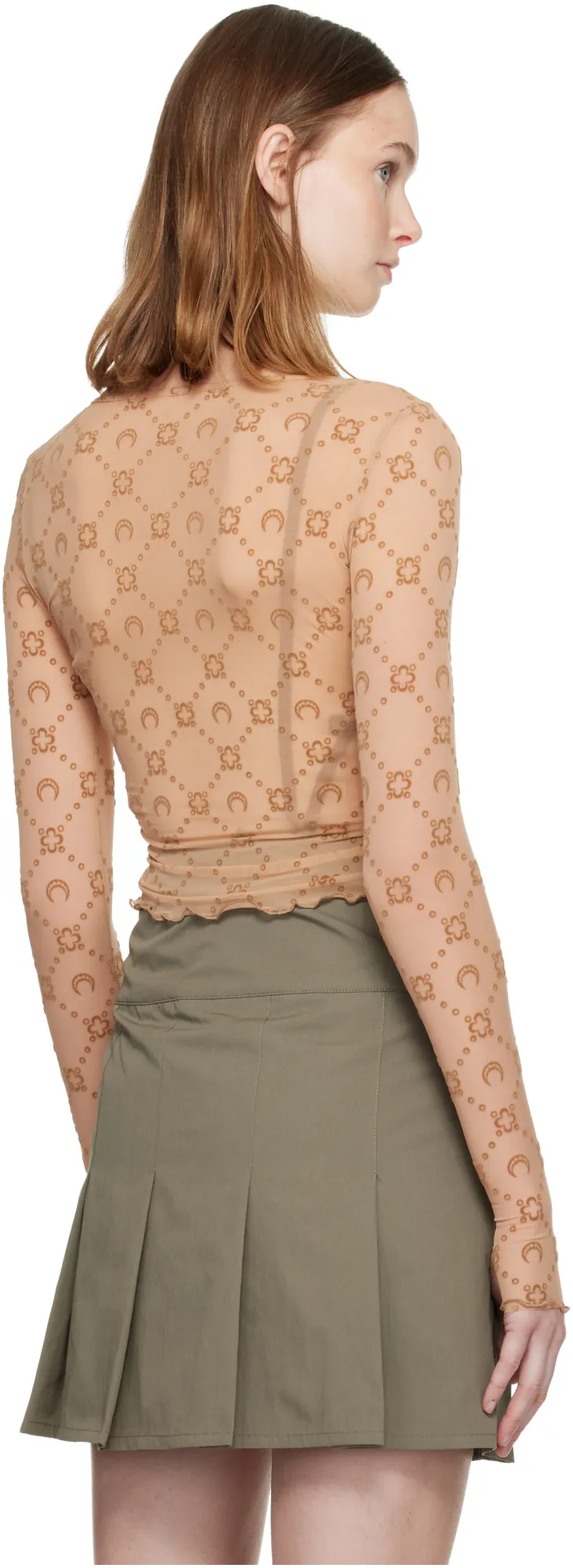 Monogram Crewneck Top