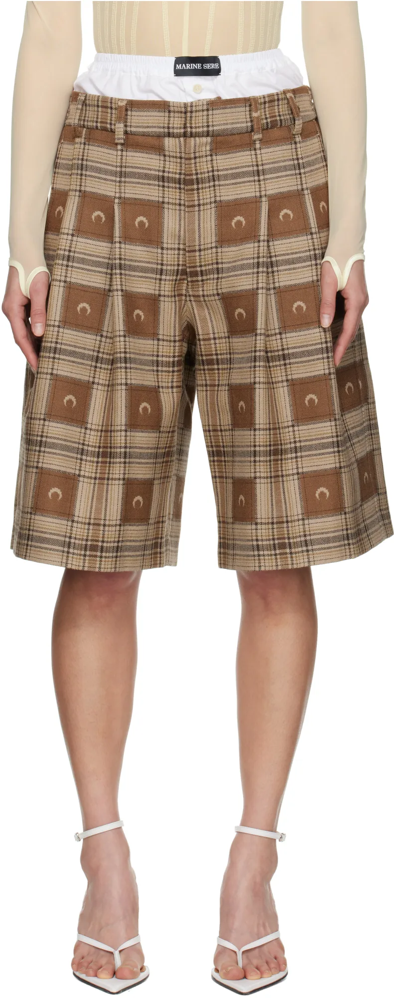 Check Pattern Shorts