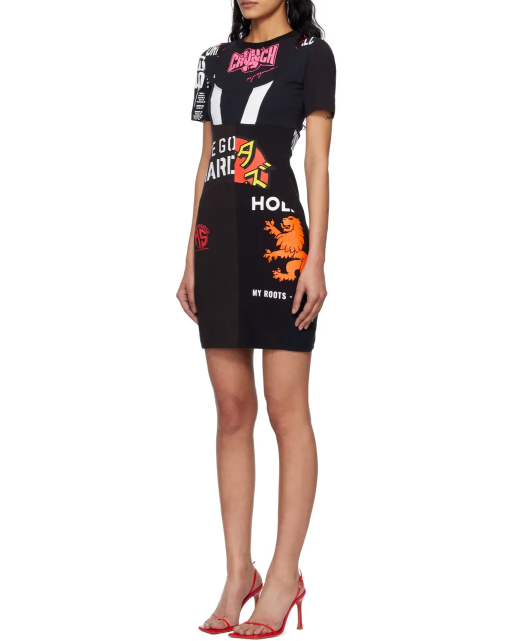 Graphic Mini Dress