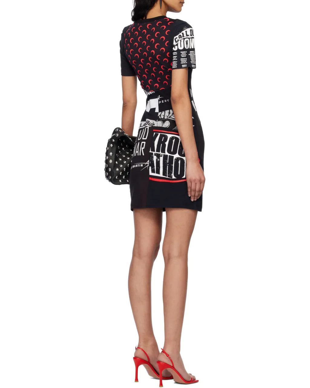 Graphic Mini Dress