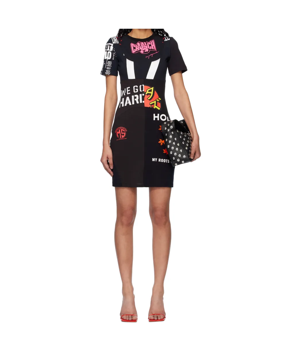 Graphic Mini Dress