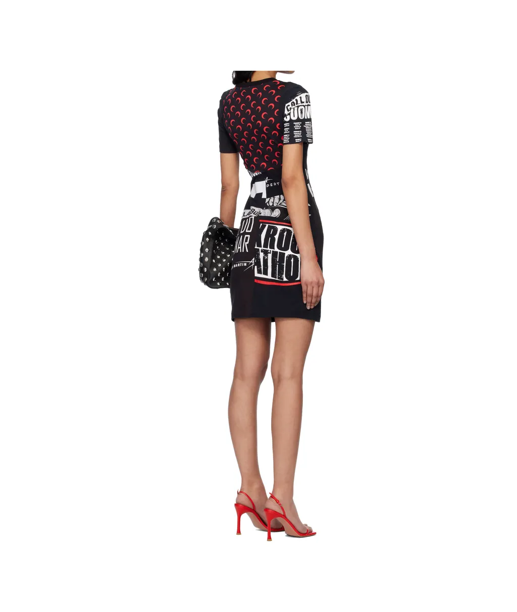 Graphic Mini Dress