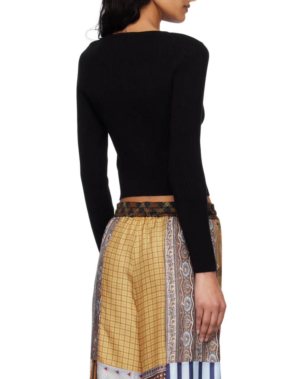 Moon Jewelry Knit Open Cardigan