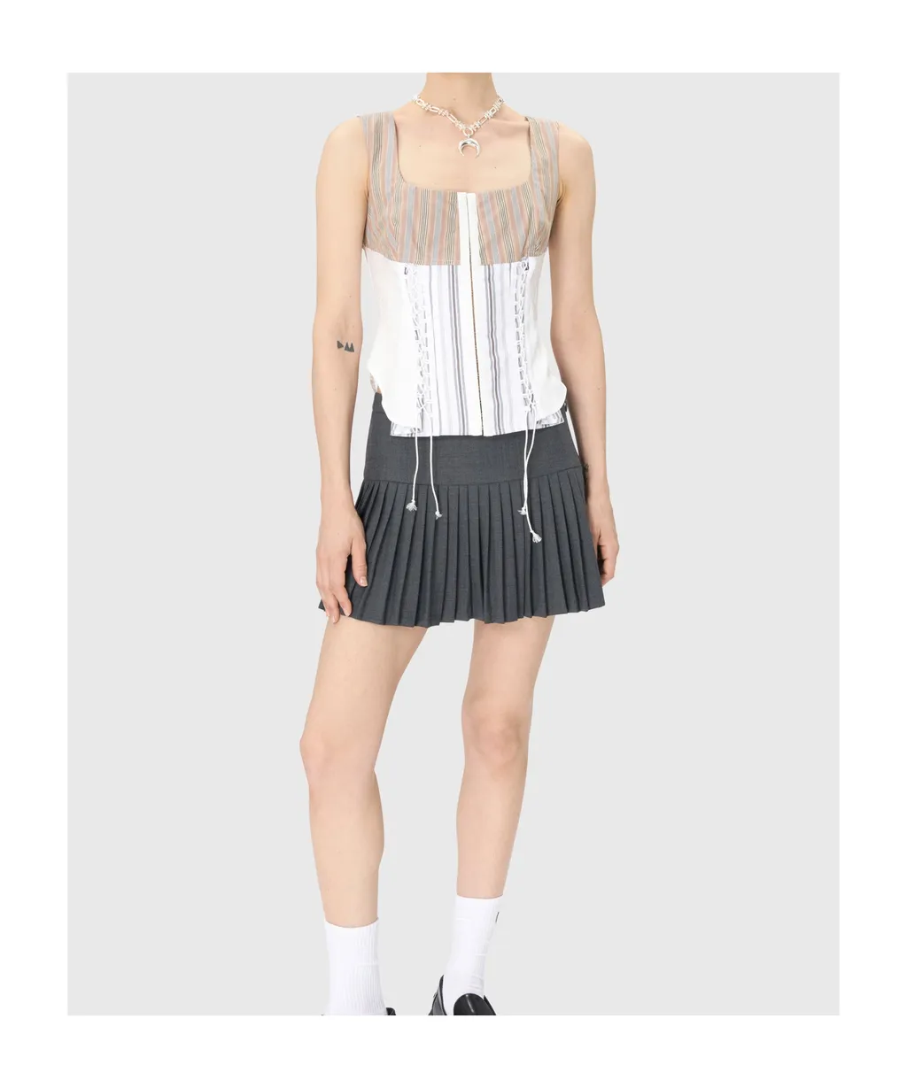 Flared Mini Skirt