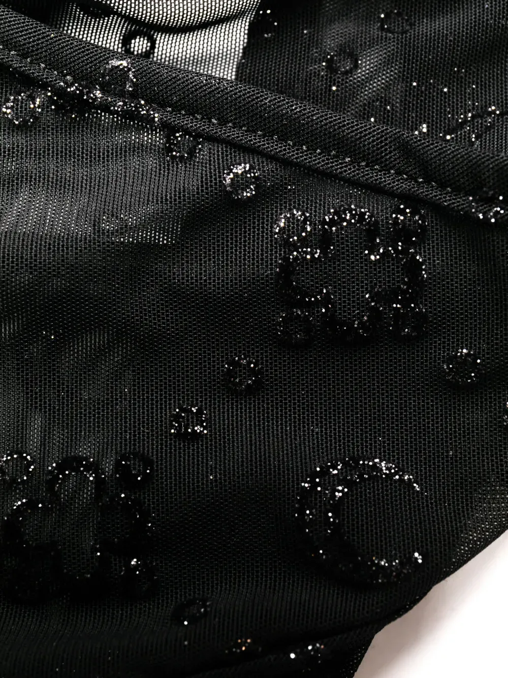Mesh Flock Glitter Briefs