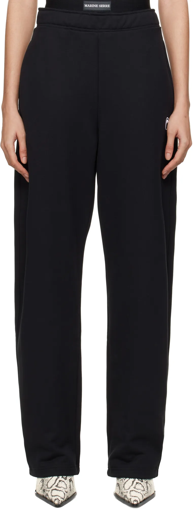Elastic Waist Casual Pants
