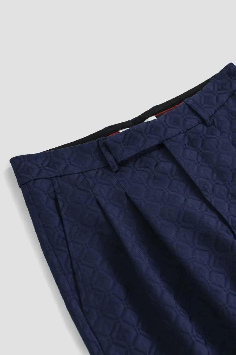 Belt-Loop Casual Pants