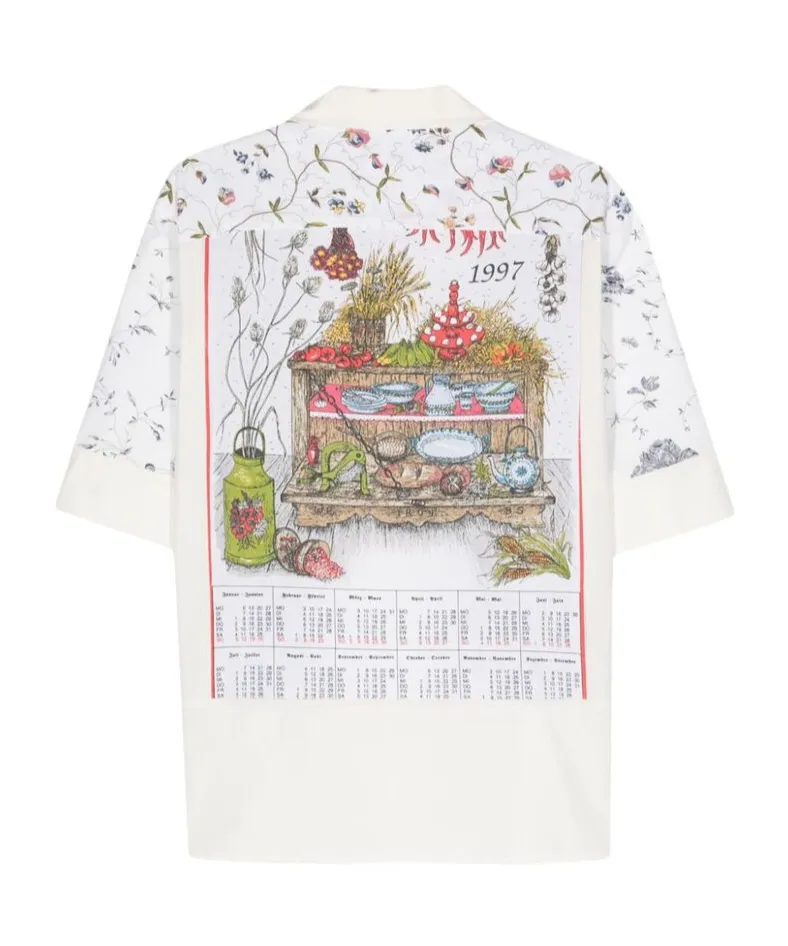 Graphic Print Short-Sleeve Shirt