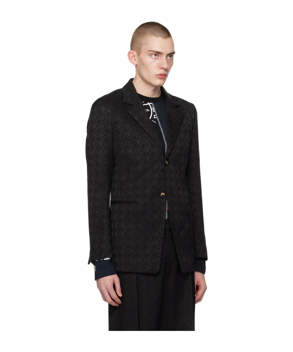 Flat Collar Suit Coat