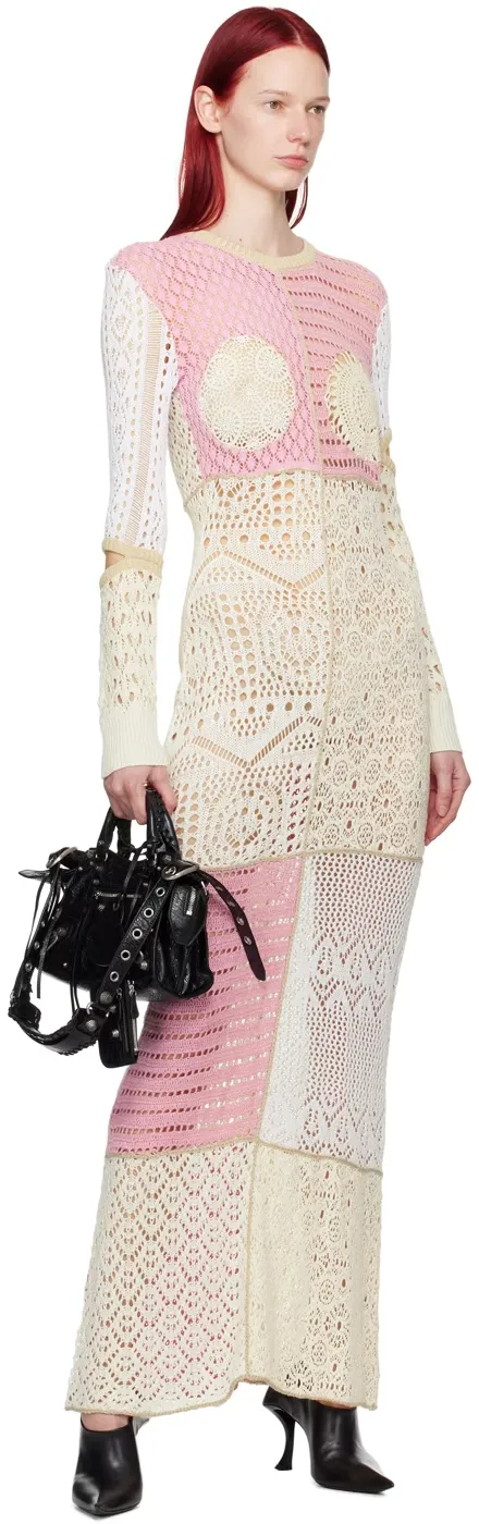 Regenerated Long-Sleeved Dress