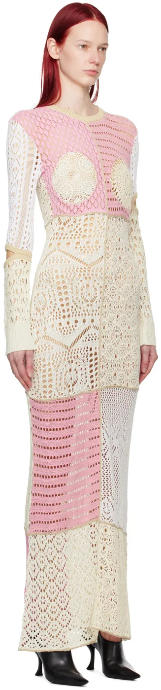 Regenerated Long-Sleeved Dress