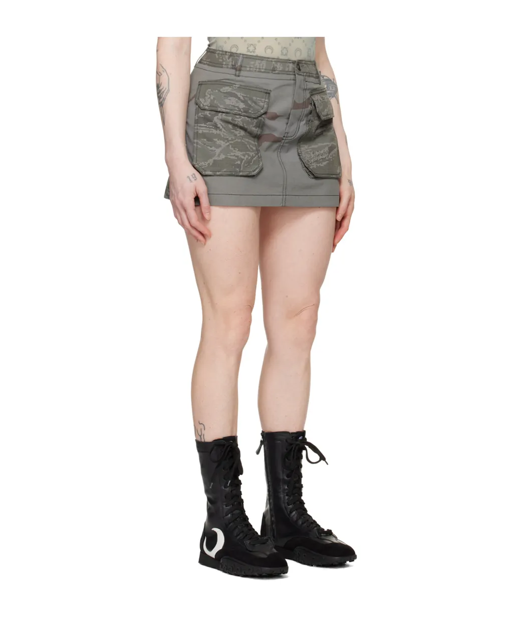 Camouflage Pattern Skirt