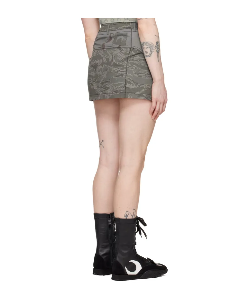 Camouflage Pattern Skirt