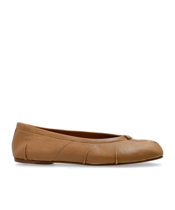 Tabi Toe Slip-On Ballerina Shoes