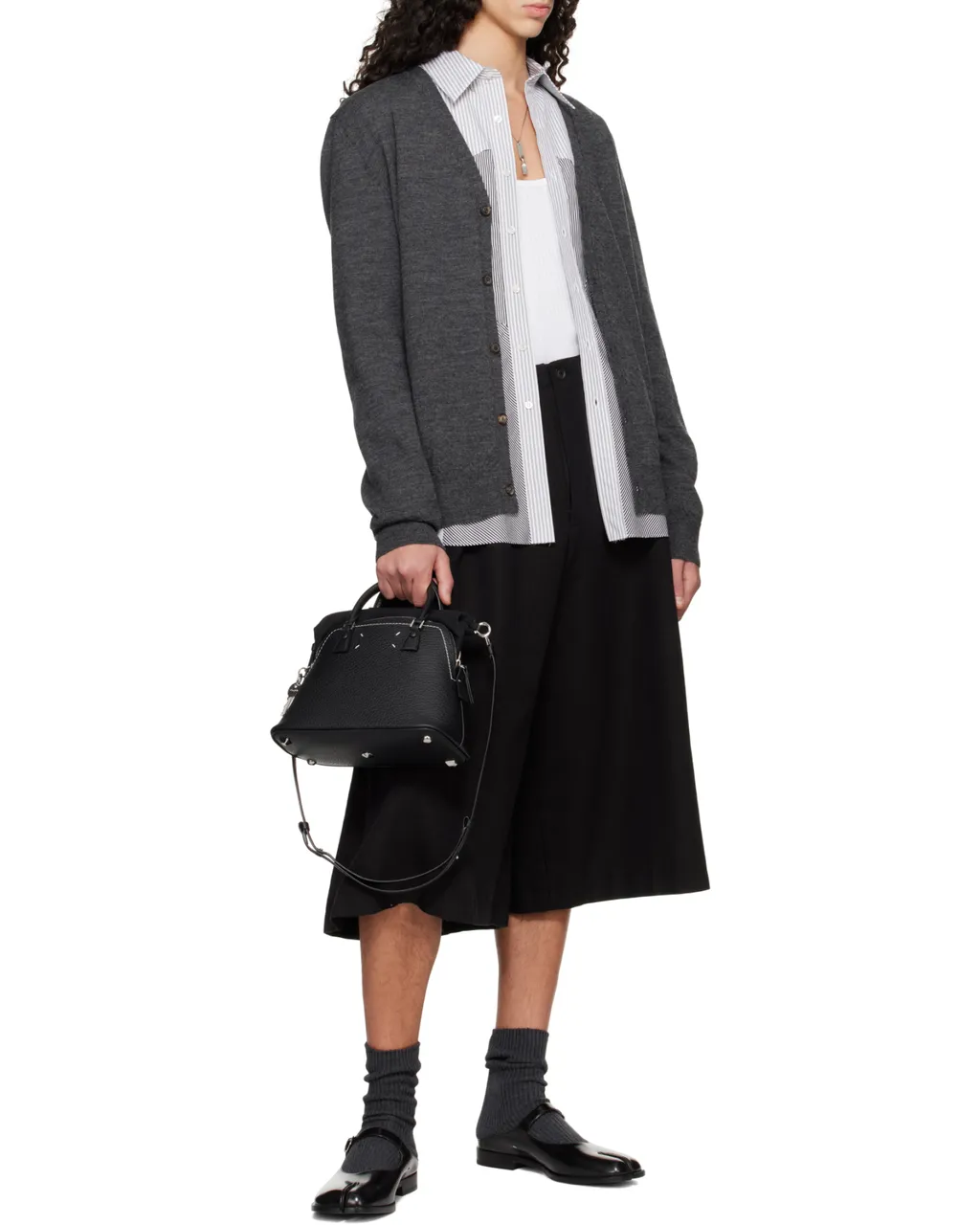 Button-Up Knit Cardigan