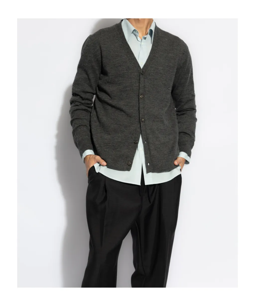 Button-Up Knit Cardigan