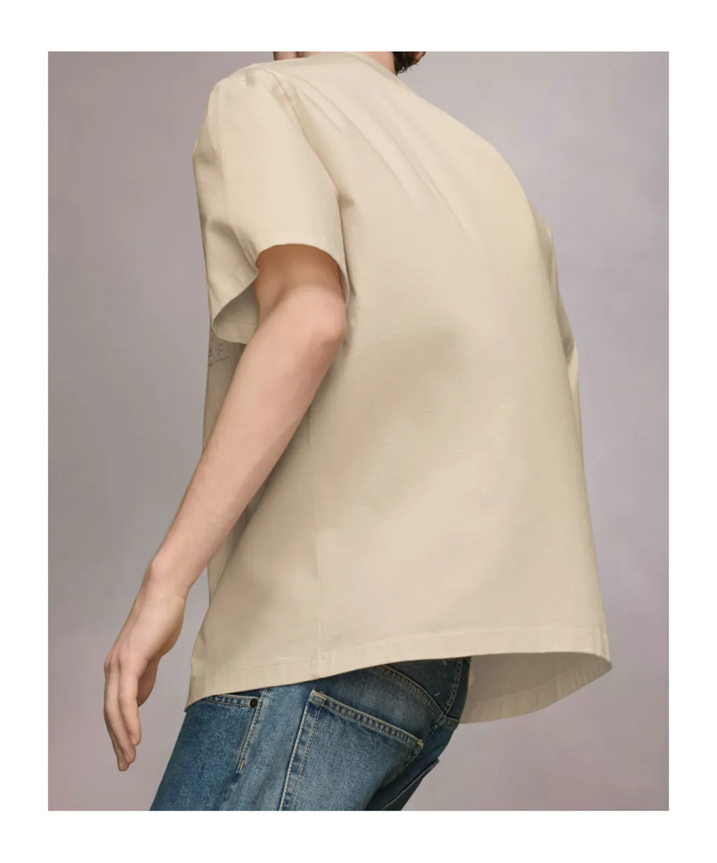 Logo Embroidered T-Shirt