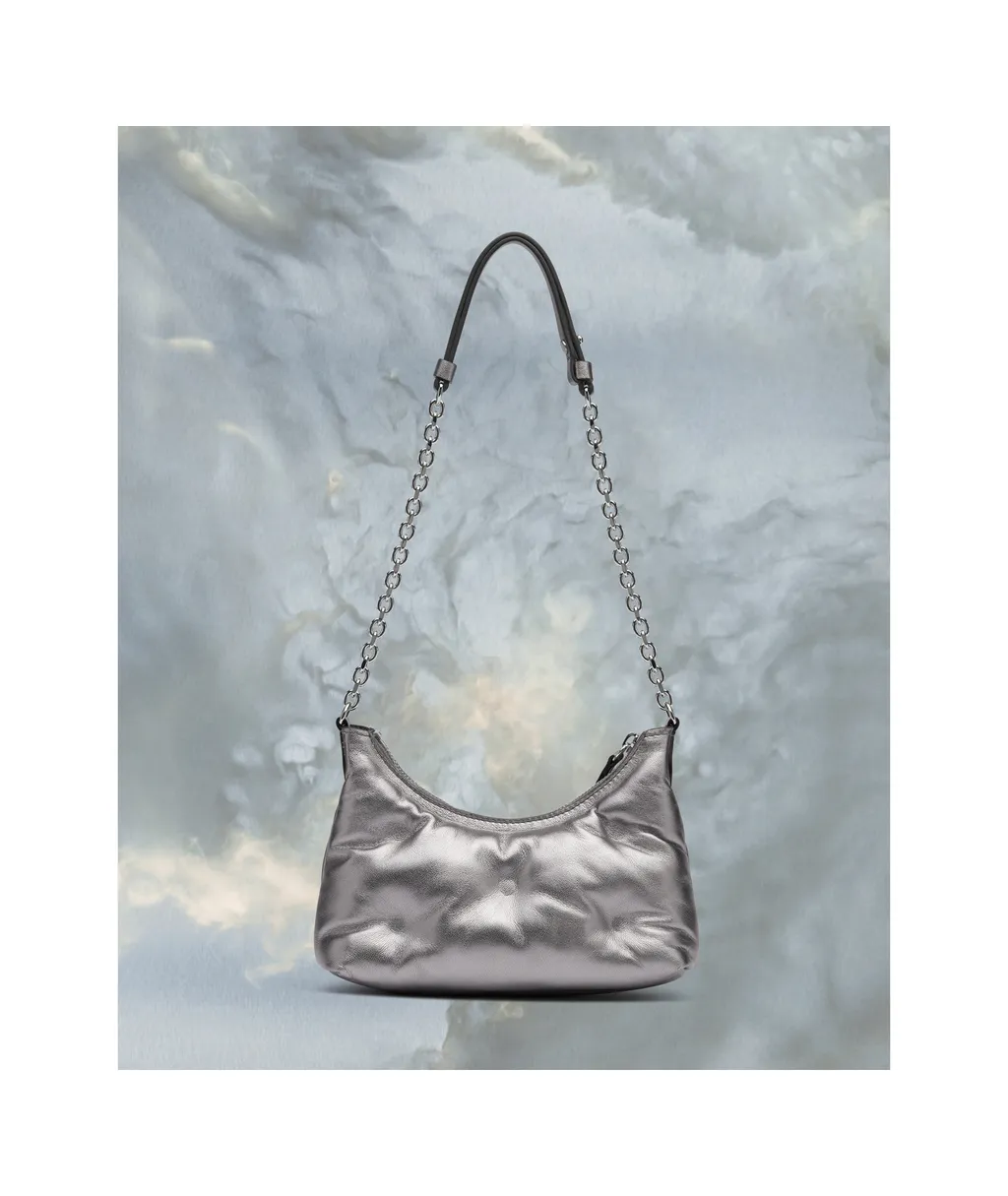 Micro Glam Slam Logo Patch Mini Shoulder Bag