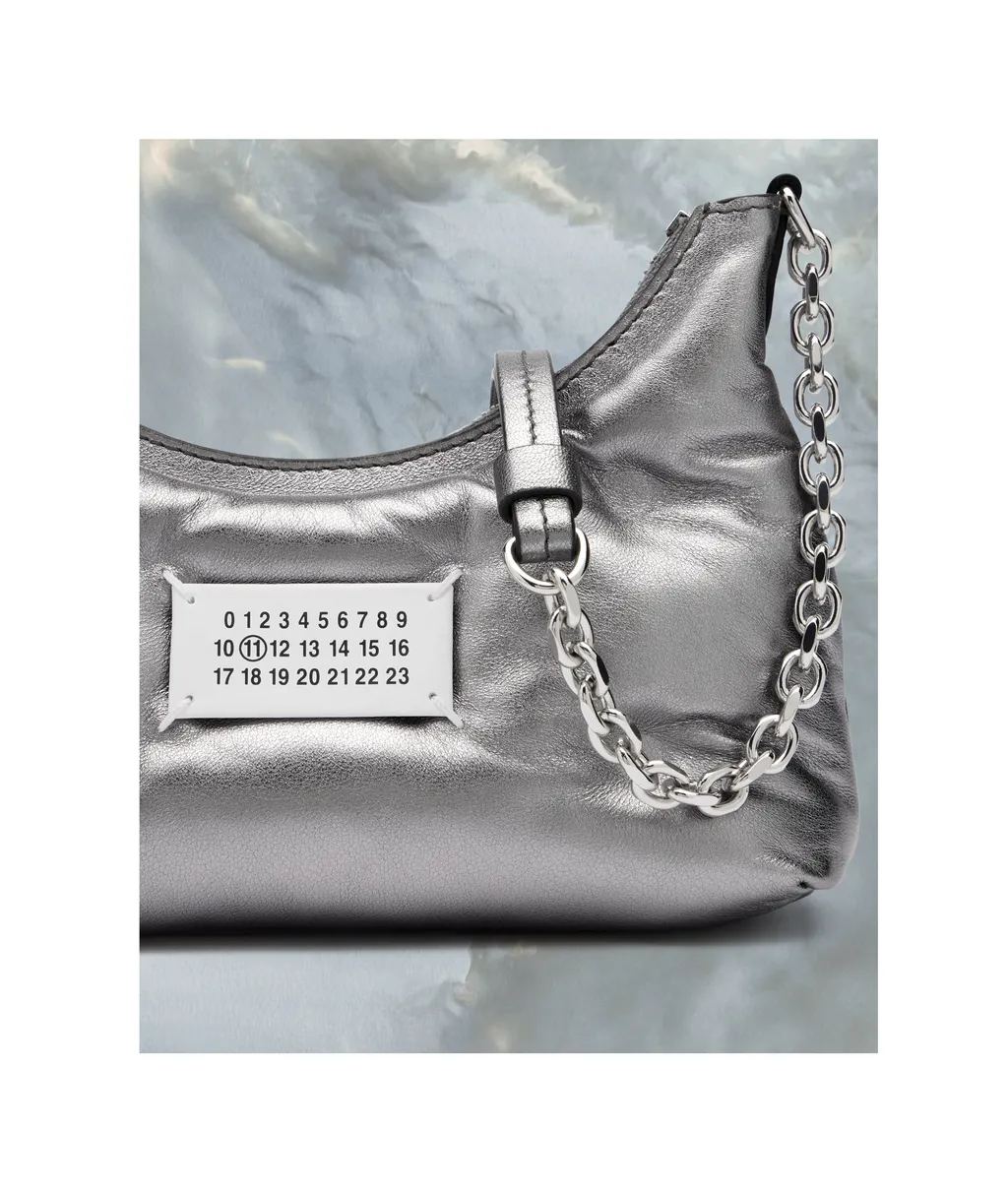 Micro Glam Slam Logo Patch Mini Shoulder Bag