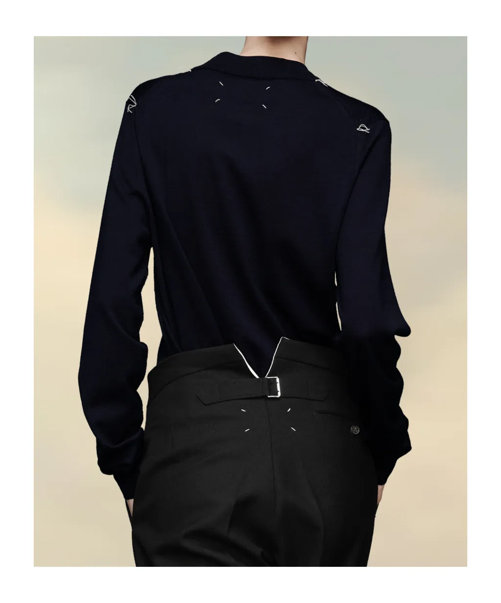Long-Sleeved Crewneck Jumper