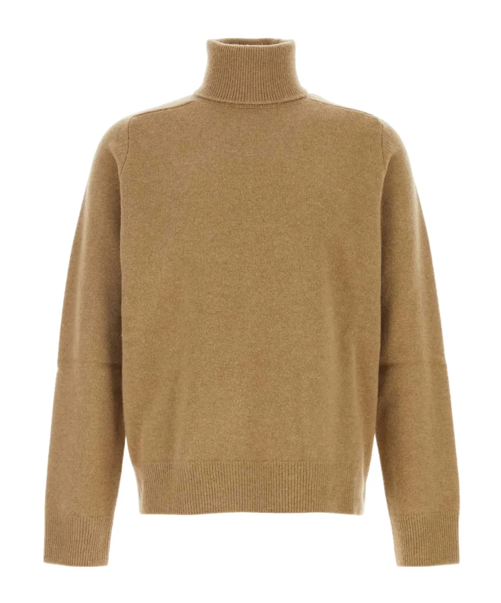 Roll-Neck Knitted Jumper