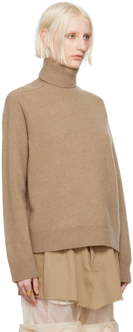 Roll-Neck Knitted Jumper